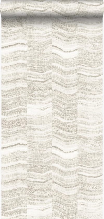 Origin Wallcoverings behang marmer motief beige - 337245 - 53 cm x 10,05 m