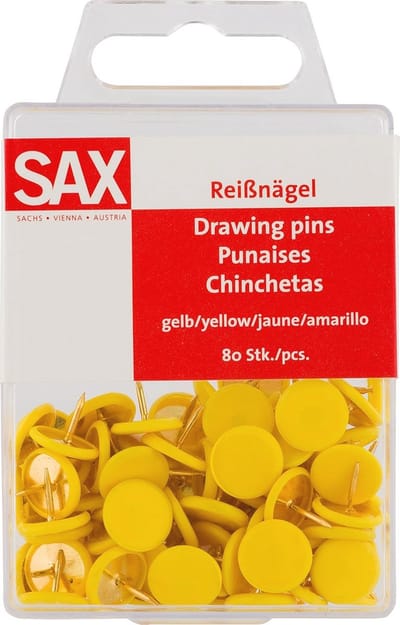 Geel 80 Stuks Punaises