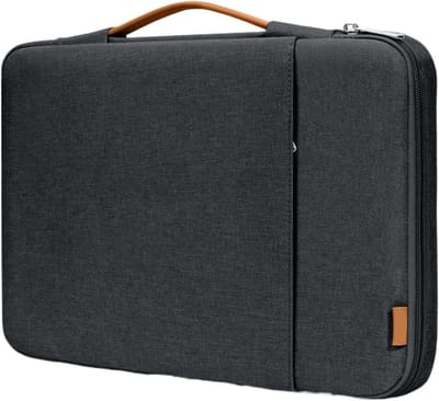 Laptoptas Beschermhoes - PC Sleeve - Veilig Vervoer - Volledig Open Ritssluiting - 156-16 inch - Zwart