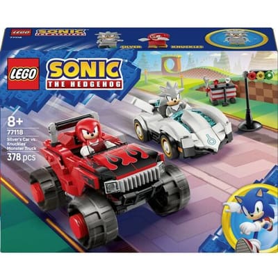 LEGO Sonic the Hedgehog LEGO® Sonic the Hedgehog 77118 Silvers auto versus Knuckles' monstertruck (77118)
