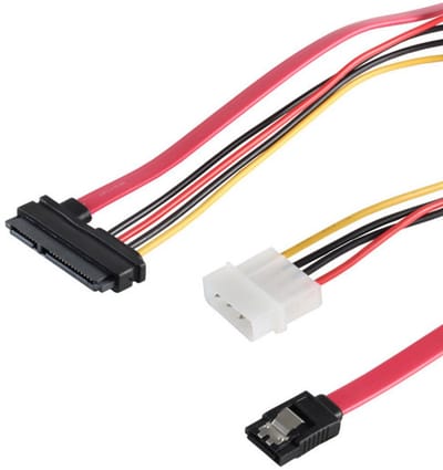 SATA-Kombikabel Daten- und Stromversorgung 0,5m