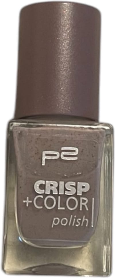 P2 EU Cosmetics Crisp+Color Nagellak 080 Toffee time 10ml