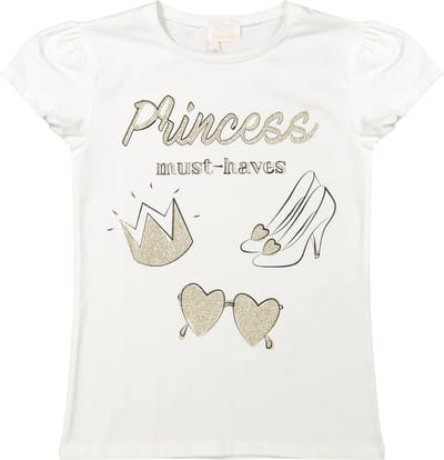 Rumbl Royal - T-shirt - Wit - Princess - Maat 128/134