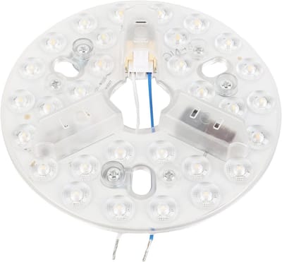 5.3 Inch LED Retrofit Light Kit voor Plafondventilator, 15W Dimbare Ronde LED Verlichting, Aluminium Ondersteuning, Energiezuinig en Multifunctioneel