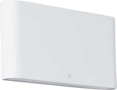 QAZQA batt - Moderne LED Wandlamp voor buiten - 2 lichts - D 30 mm - Wit - Buitenverlichting