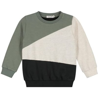 Prénatal baby sweater Light Khaki Green 56 heren