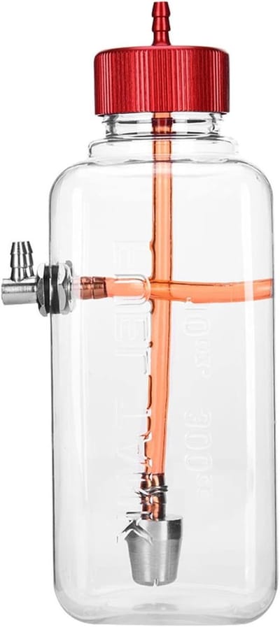 Transparante Plastic Brandstoftank van 300 ml voor 15-26CC RC Vliegtuigen en Modelbouwtoepassingen