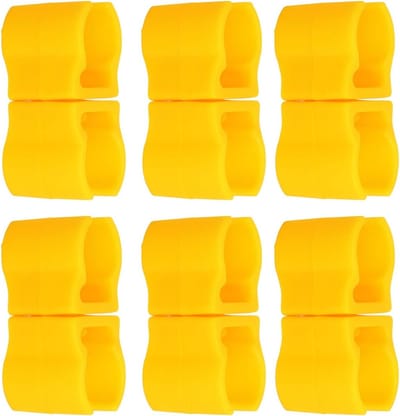 10 Stuks Outdoor Voetbal Trainingsvlag Clip en Buckle voor Skill Training, Coaching Stok Connector voor Oefeningen en Obstakels
