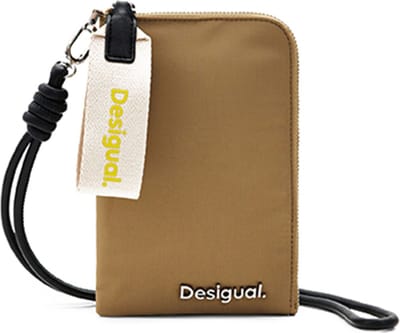 Desigual Portemonnee Candela Wallet Kaki Taupe