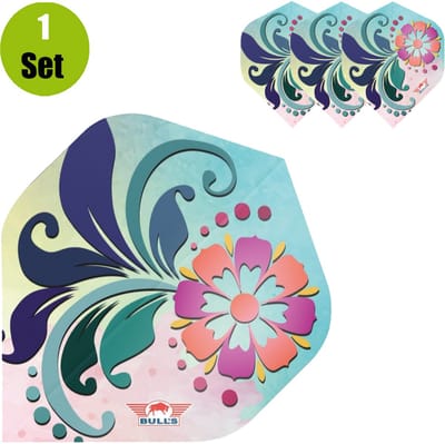 Bull's Powerflite S100 Flora Zina Std. - Dart Flights