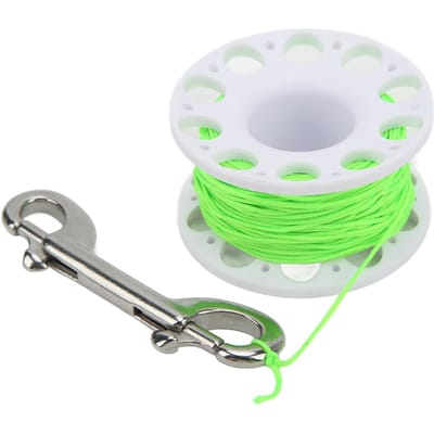 Moulinet de Plongée Plastiques Haute Densité Portable Ceinture Haute Résistance Conception Conviviale Équipement de Plongée Noir White blanc