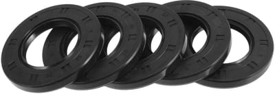 Dubbele lip olieafdichting 35 x 62 x 7 mm, hoge druk, NBR-rubber, roterende asafdichting, 5 stuks, duurzaam en betrouwbaar