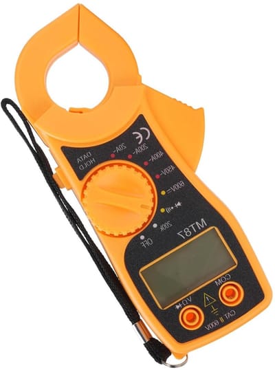 Digitale Stroomtang - Spanningsstroomtester - Elektrische Reparatie - Zonder Circuitonderbreking - 18 x 14 x 6 cm - Zwart