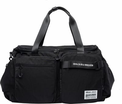 REPLAY Reistas Travel Bag Black Zwart