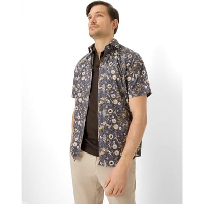 regular fit vrijetijdsoverhemd van puur katoen model 'HARDY'