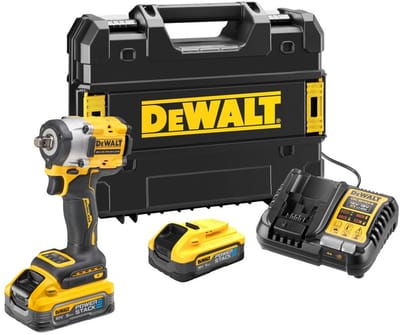DeWALT DCF921H2T Accu Slagmoersleutel 1/2” 18V POWERSTACK 5.0Ah in TSTAK