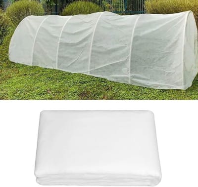 Beschermhoes Groentekas - Plantenhoes Vorst - Planten Beschermen - Ademend Non-woven - 3 x 6 m - Wit