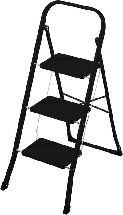 Huishoudtrap - Trapladder Inklapbaar - Keukentrap - Compact
