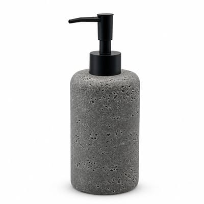Zeeppompje – Zeepdispenser – Zeeppompje Vrijstaand – Zeepdispenser Antraciet – Handzeep pomp – 350ml – Keuken – Badkamer – Toilet