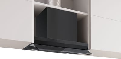 Bosch DBB67DP60 - Serie 6 - Afzuigkap - Geïntegreerde Schouwkap - 60 cm - Zwart - Energielabel A