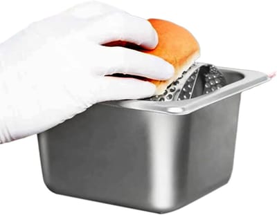 Boterwiel - Roestvrij staal - Gelijkmatig smeren - Efficiënte rolfunctie - 175 cm - Zilver