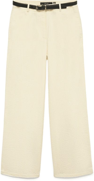VERO MODA - VMPIRA HW SEERSUCKER WIDE PANT - Dames - Leggings