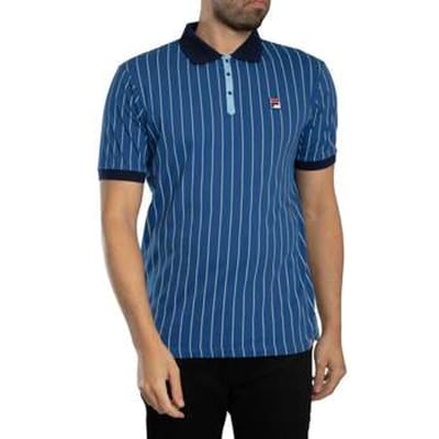 Polo Shirt Korte Mouw Fila BB1 Classic Vintage Gestreept Poloshirt