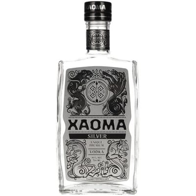 Xaoma Vodka XAOMA Silver Premium Vodka 40% Vol. 0,7l