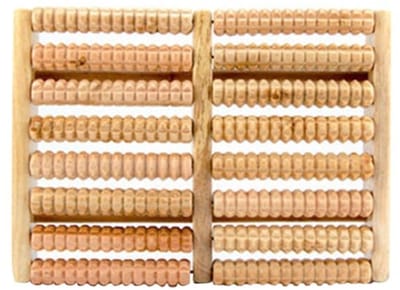 Dailygoods- Voetmassagerol Hout - Voetmassageapparaat - Voetroller - Massageapparaat - Spierontspanning - Verbeterde doorbloeding