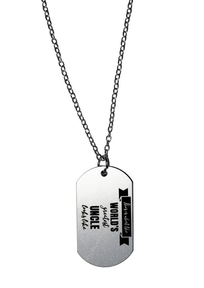 Akyol - dit is hoe wereld beste oom eruit ziet ketting - Oom - familie - cadeau