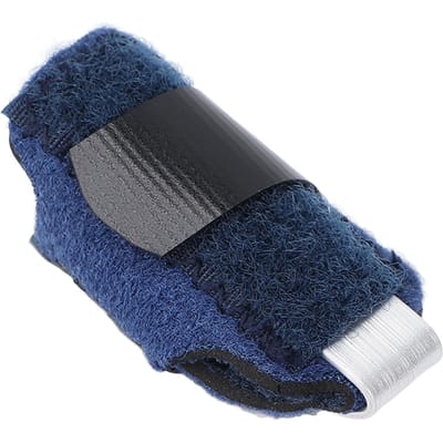 Hamerteen Strekker Fractuur Herstel Ergonomisch Ademend Klauwteen Fixatie Corrector Band M wit