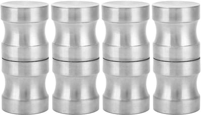 Dailygoody - Deurknop - Douche - Roestvrij staal - Glazen deuren - Trekken - Badkameraccessoire - Geschikt voor kasten - Kleur: roestvrij staal