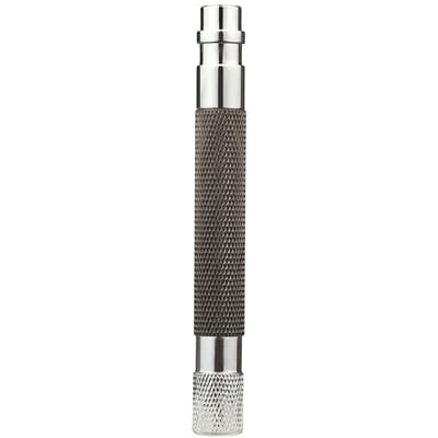 Poignée de rasage pour rasoir à Double tranchant, en acier inoxydable, pour barbe de sécurité, remplacement noir