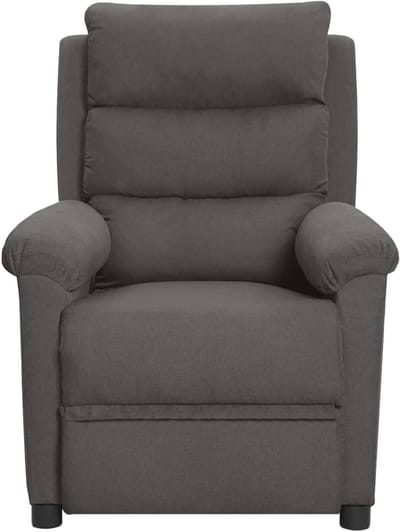 Elektrische Relaxstoel - Fauteuil Ligstoel - Ontspannen Thuis - Verstelbare Rugleuning - 74 x 92 x 1015 cm - Donkergrijs