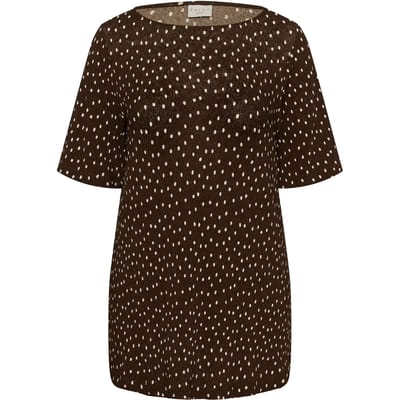 Jersey tuniek voor dames KAFFE Curve Myra