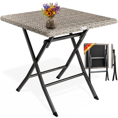 Klaptafel Rome Crème Kunststof 75x65x65cm