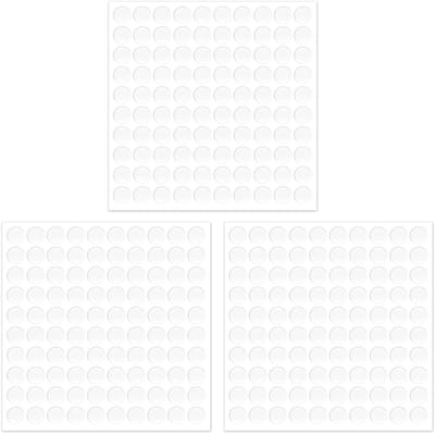 300 Stuks Dubbelzijdige Lijmplaatjes met Sterke Hechting voor Plastic, Glas, Metaal en Hout - 10mm Diameter