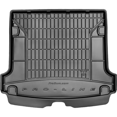 FROGUM Kofferbakmat - Geschikt voor PEUGEOT 307 KOMBI (2001-2008) - TPE Rubber - Zwart - Met Organizerfunctie