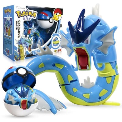 bal Pokemon misvormde figuur Pikachu Charizard Venusaur Blastoise Gyarados Solgaleo Lunala Actiefiguur pokébal poke kind Speelgoed
