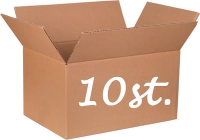 Palletdoos 10 stuks Palletbox Verzenddoos XXL Karton 1000 x 600 x 600 mm Kartonnen Palletdozen dubbele Golf Bruin Doos 100 x 60 x 60 cm – STEVIG 5-laags karton 650g/m2