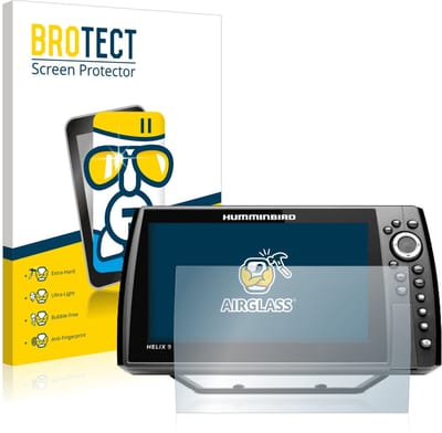 Screenprotector voor Humminbird Helix 9 CHIRP MSI+ GPS G4N Beschermglas transparant