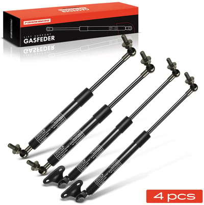 Frankberg 4x gasveer motorkap achterklep voor Toyota