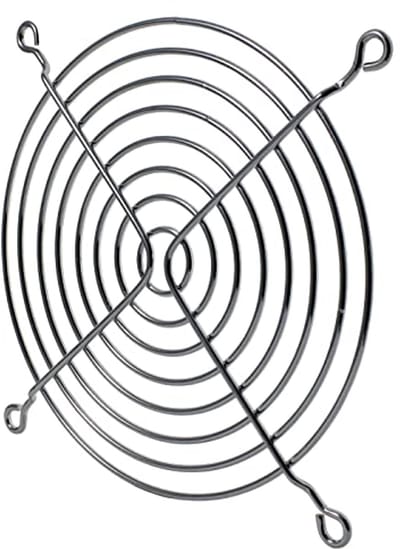 Ventilatorrooster 120x120mm voor Axiale ventilatoren