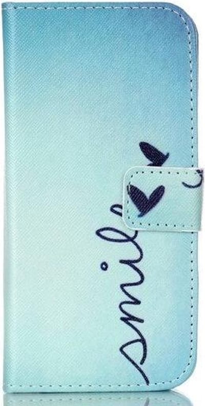 Telefoonhoesje - Bookcase Geschikt voor: Samsung Galaxy S20 Plus Bookcase hoesje - Smile