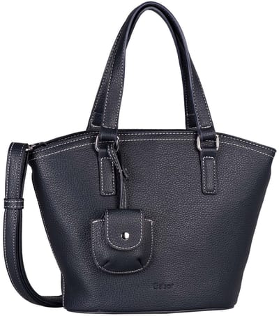 Gabor schoudertas Layla Zip Shopper Dark Blue donkerblauw