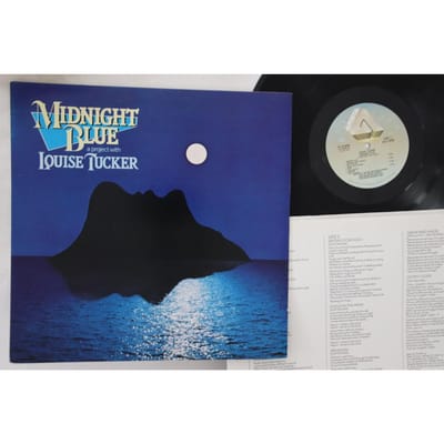 LP Plaat LOUISE TUCKER, CHARLIE SKARBEK - Midnight Blue AL88088 ARISTA 1982 VS Pop Gebruikt black