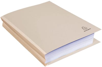 Exacompta FOREVER® 320 g/m2 - Pak van 25 dossiermappen met linnen rug - A4 - Grijs - 770009E