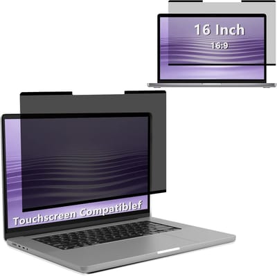 Privacyfilter Monitor - Zelfklevend Beeldscherm - Bescherming Gegevens - Anti Blauw Licht - 16 Inch 16:9