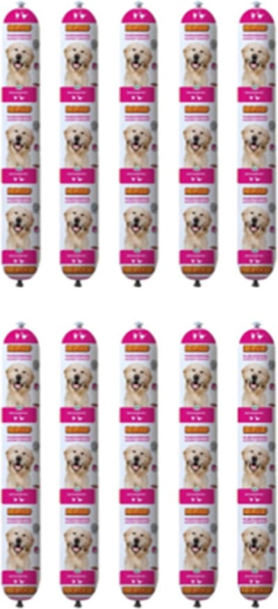 10x Biofood Vleesvoeding Compleet Eend - Hondenvoer - 800g