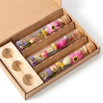 BloomKado | Droogbloemen | Brievenbus cadeaus | Message in a Bottle Multi